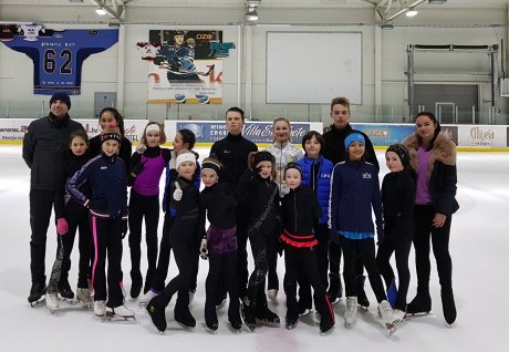 SUMMER INTERNATIONAL FIGURE SKATING CAMP IN LOBNYA, MOSCOW REGION. RUSSIA. 04/06/2018-22/06/2018